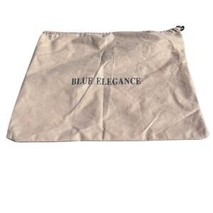 Blue Elegance Fabric Handbag Dust Cover Organization Closet